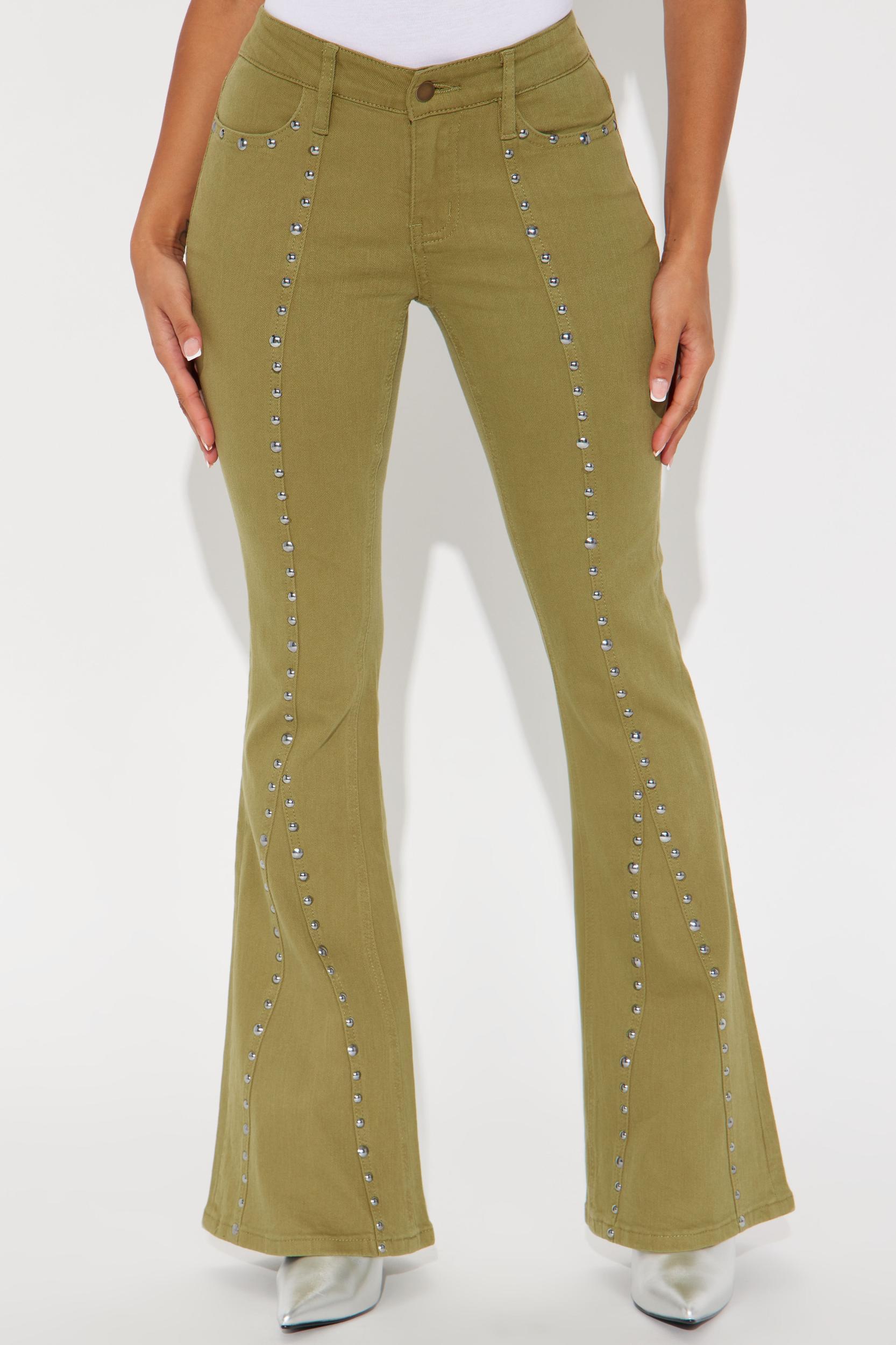 Lovesick Flare Pant - Sage Product Image