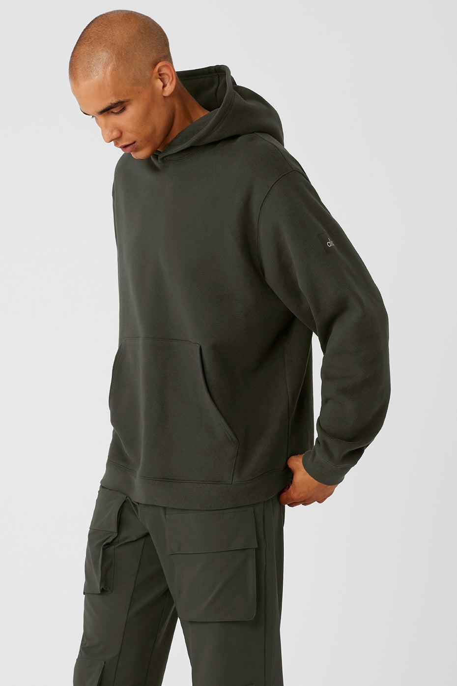 Renown Heavy Weight Hoodie - Stealth Green Female Product Image