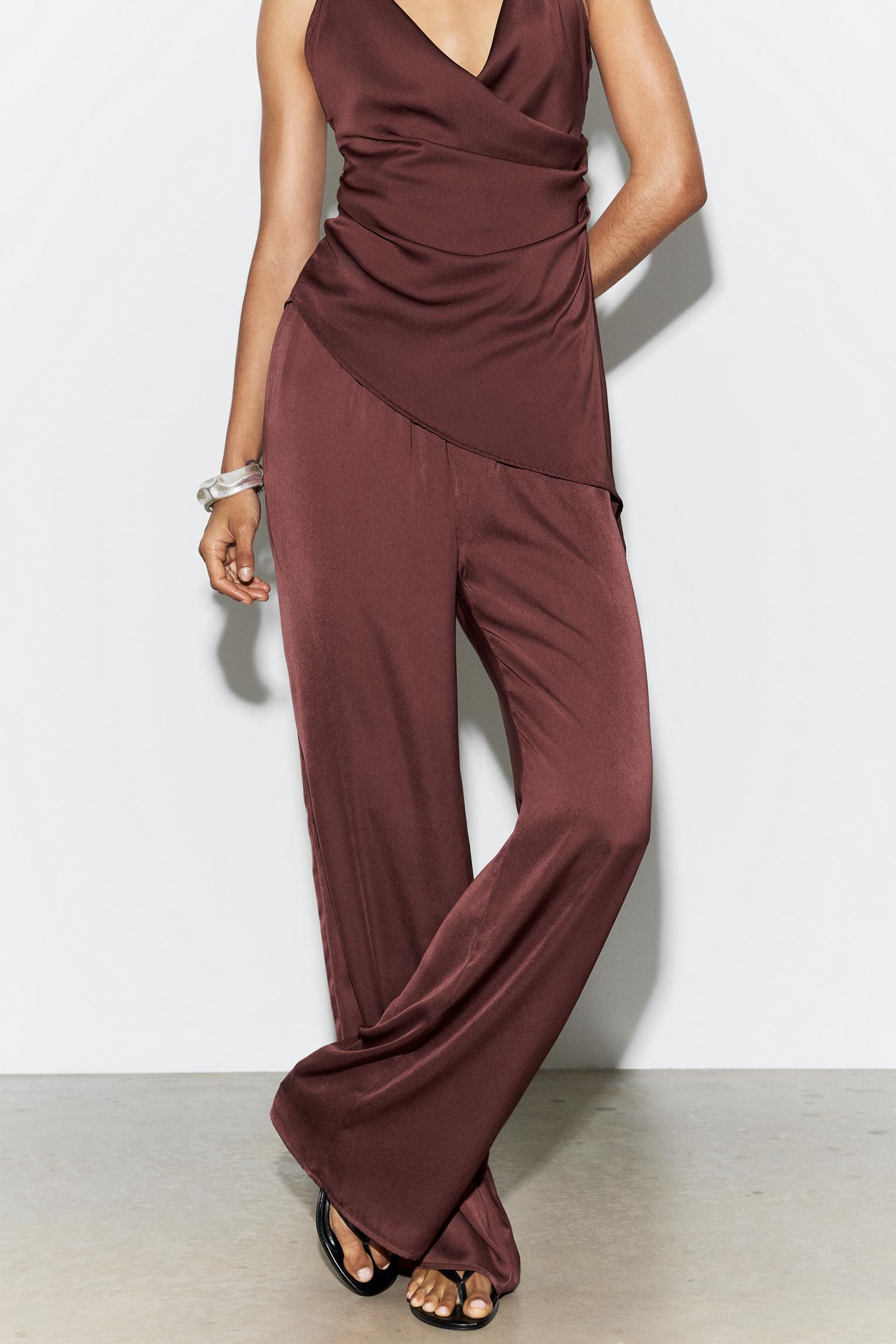 Satin sweatpants Product Image