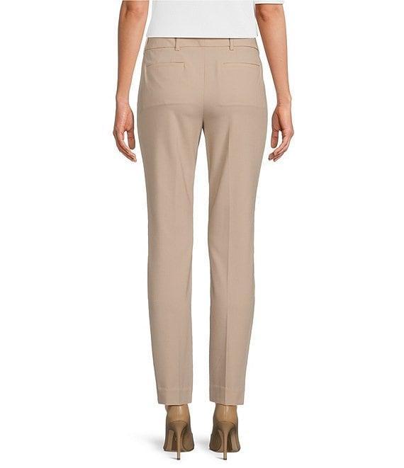 Calvin Klein Luxe Stretch Slim-Leg Pants Product Image