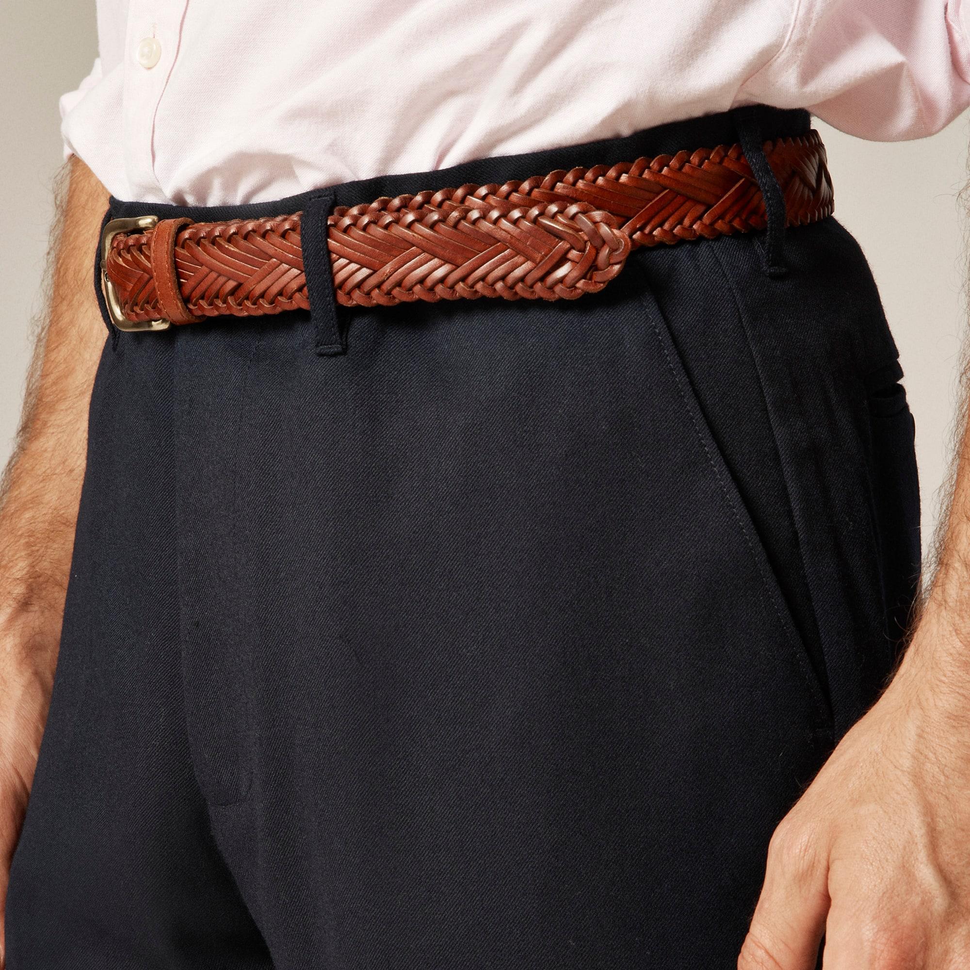 Classic creased wool trouser Product Image