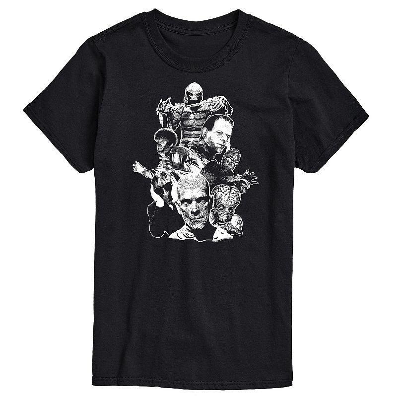 Big & Tall Universal Monsters Monster Group Graphic Tee, Mens Product Image