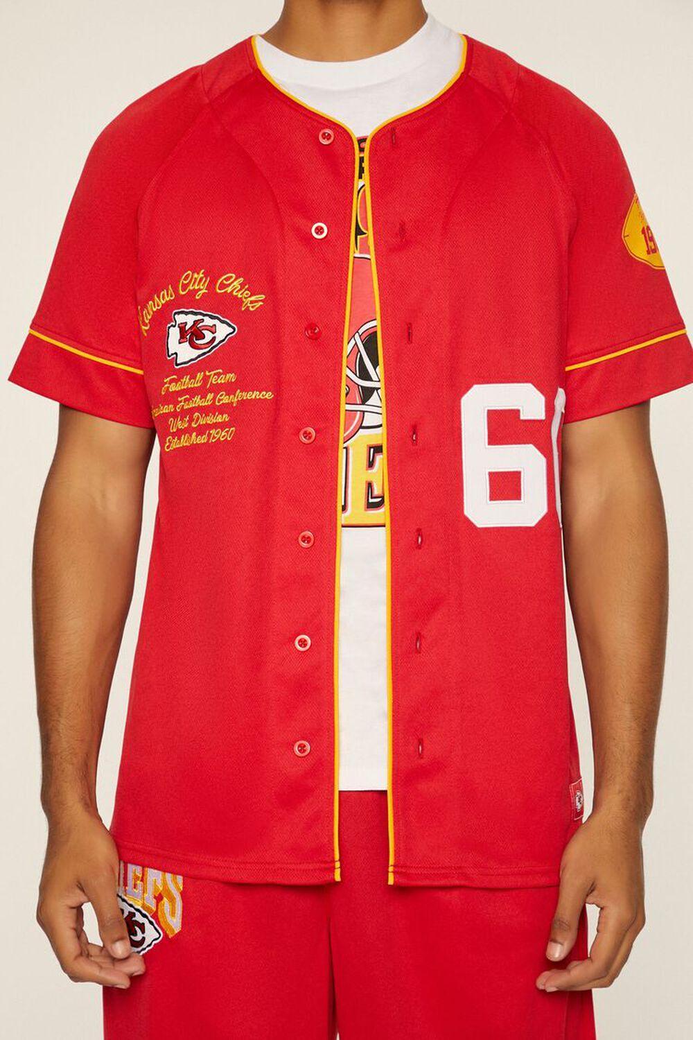 Kansas City Chiefs Embroidered Shirt | Forever 21 Product Image