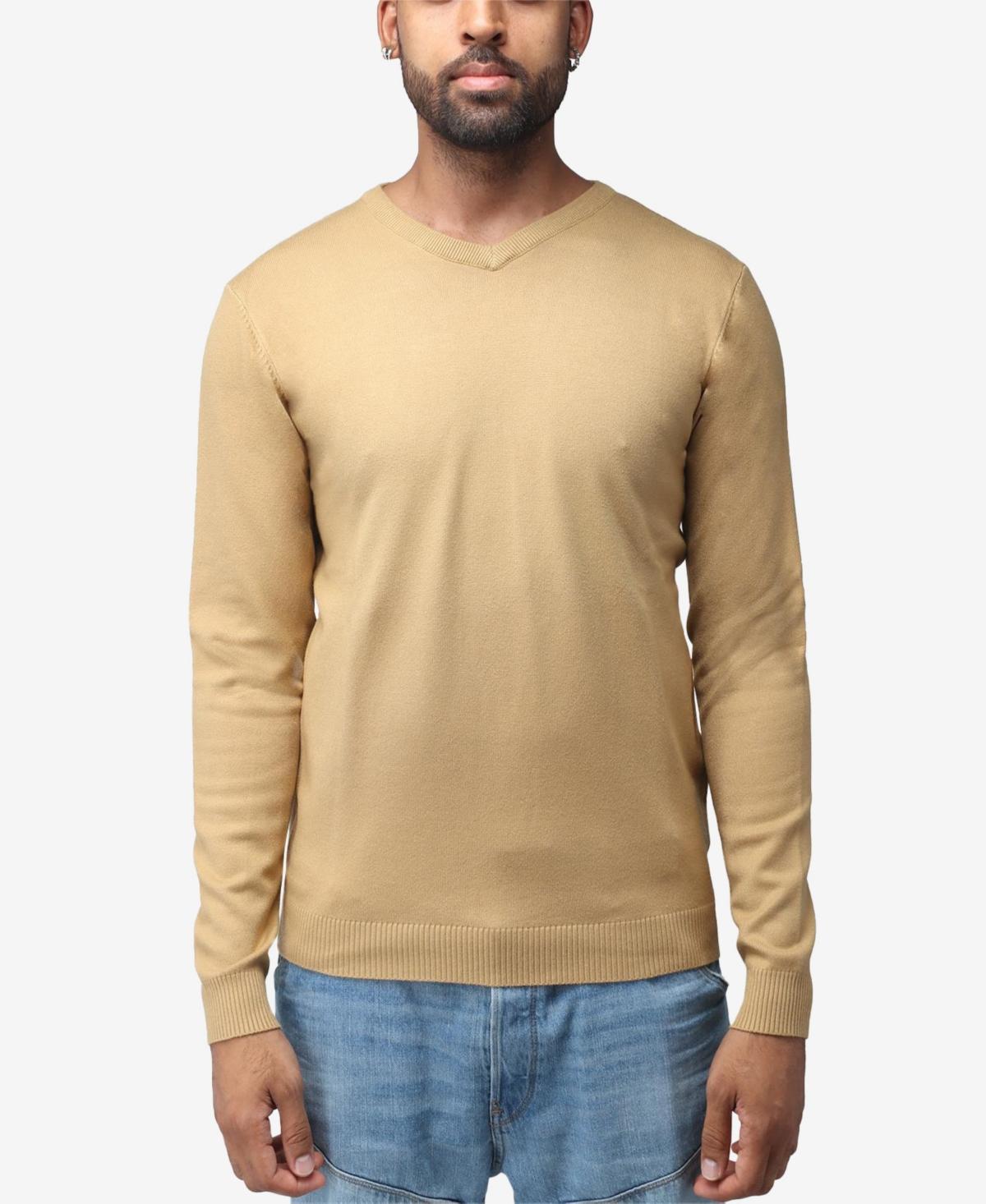 Mens Xray Fitted V-Neck Sweater Product Image