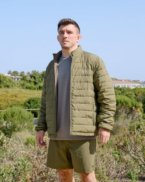 Reversible Puffer Jacket - Olive Product Image