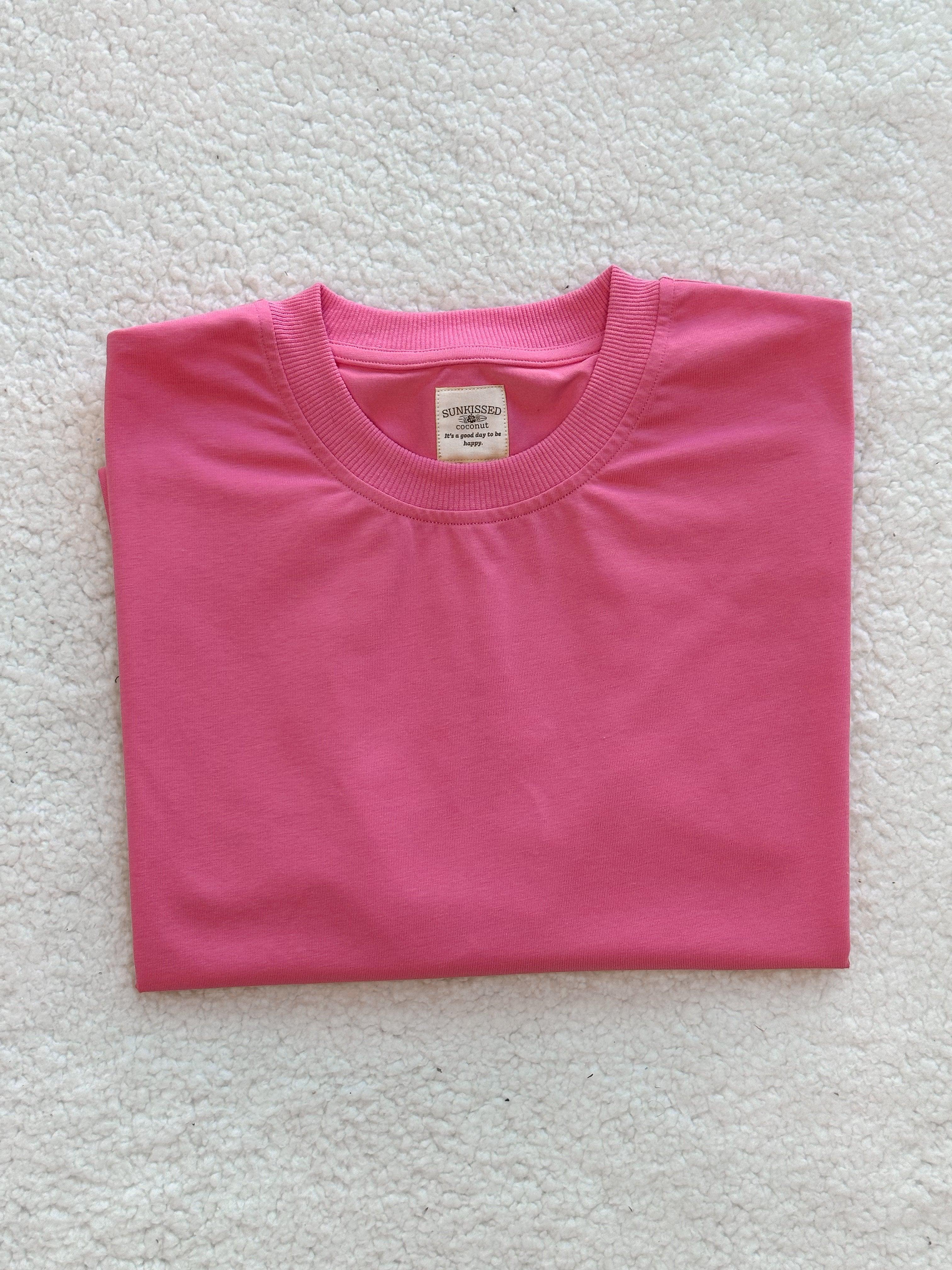 Italian Purple Basic Blank Tee Product Image