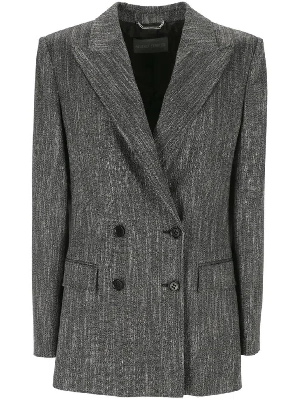 ALBERTA FERRETTI Jackets In Grey Product Image