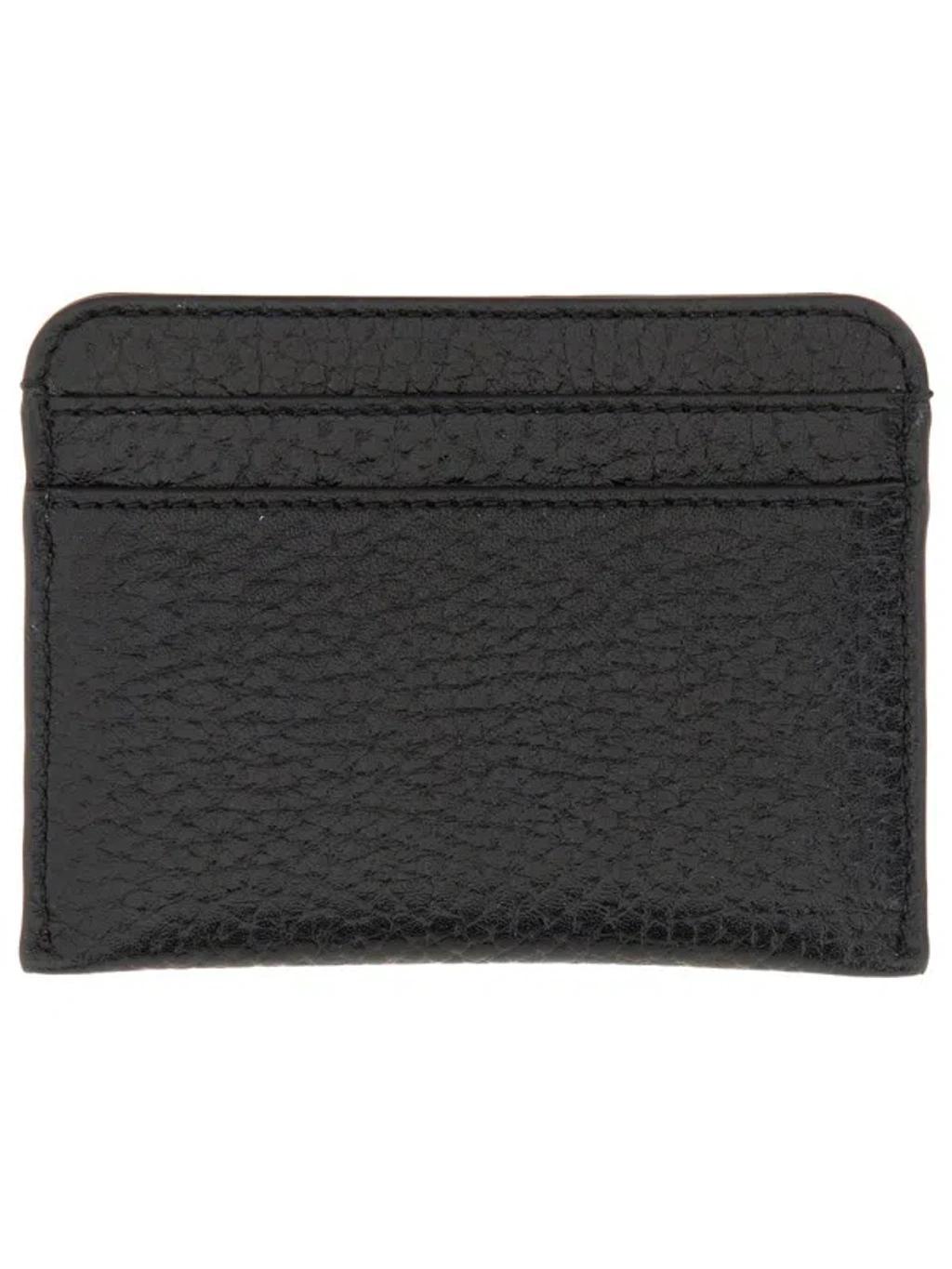 CHLOÉ Leather Card Holder In Black Product Image