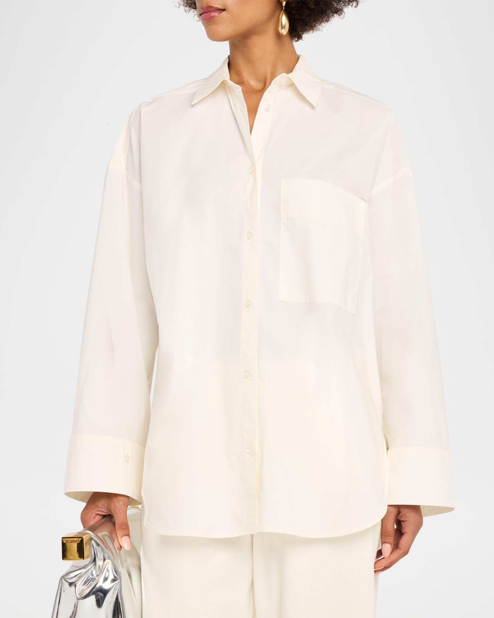 Derris Oversized Organic Cotton Shirt Product Image