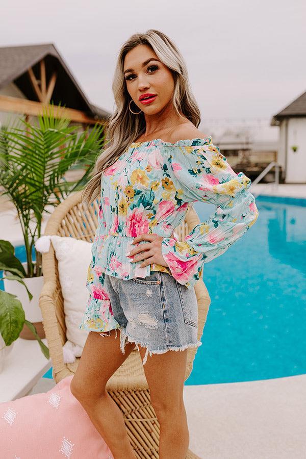 Sandy Shores Off Shoulder Top Product Image