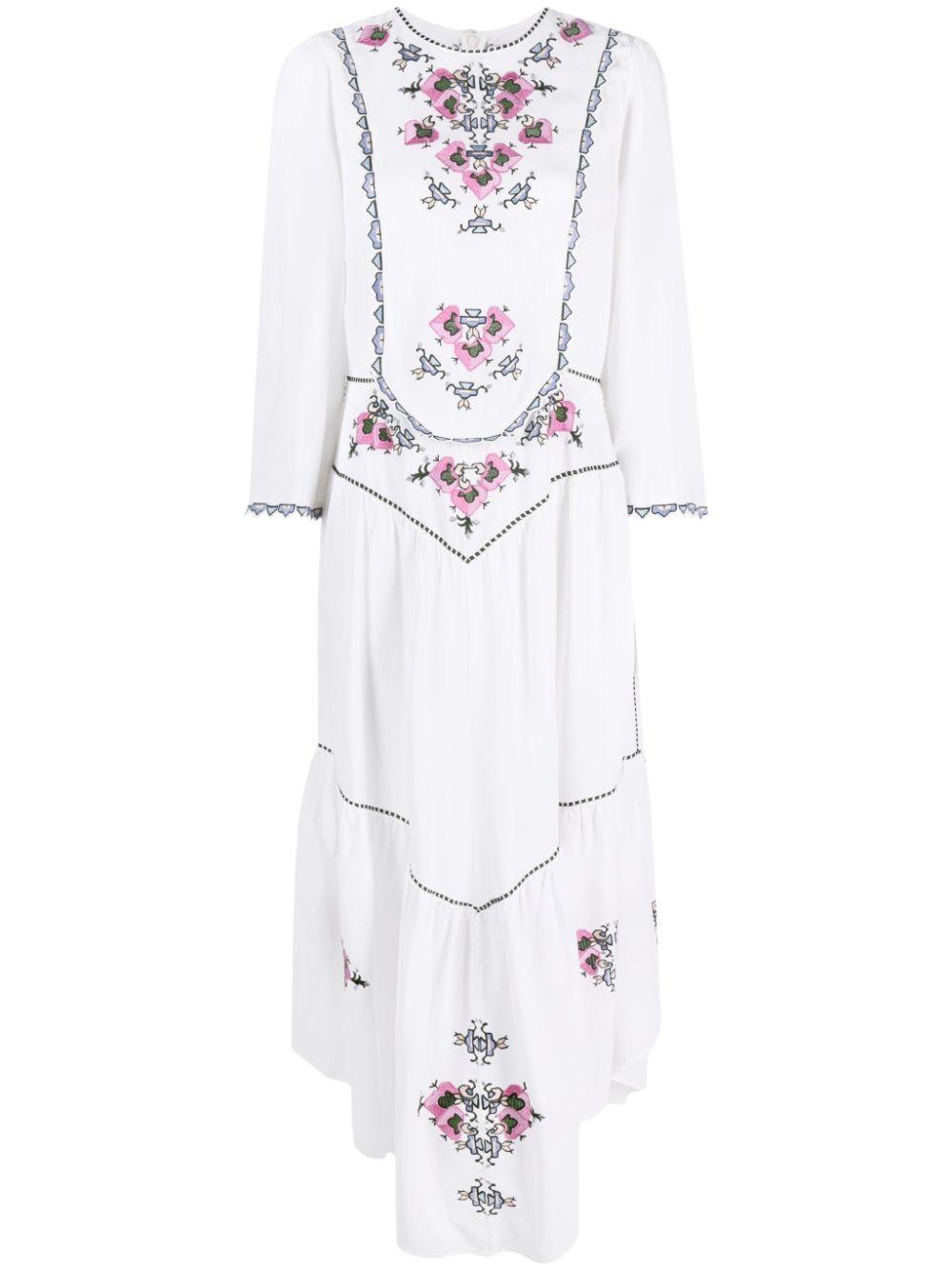 ISABEL MARANT Sonia Dress In White Product Image