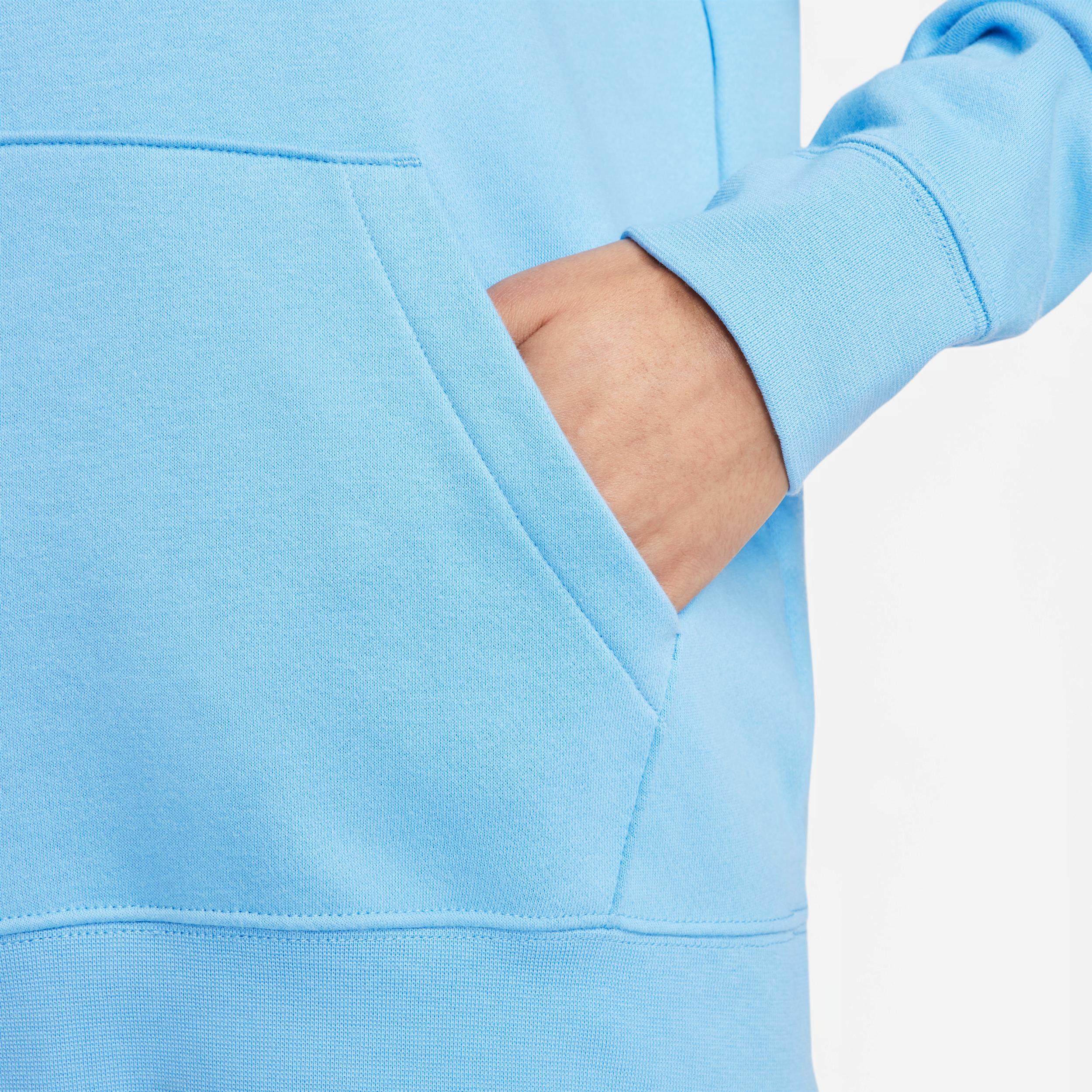 Womens Nike Sportswear Club Fleece Pullover Hoodie | DQ5793-010 Product Image