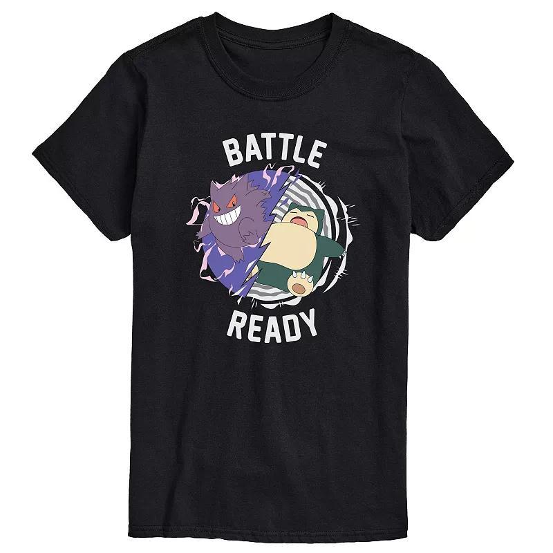 Big & Tall Pokemon Snorlax "Battle Ready" Graphic Tee, Men's,  Product Image