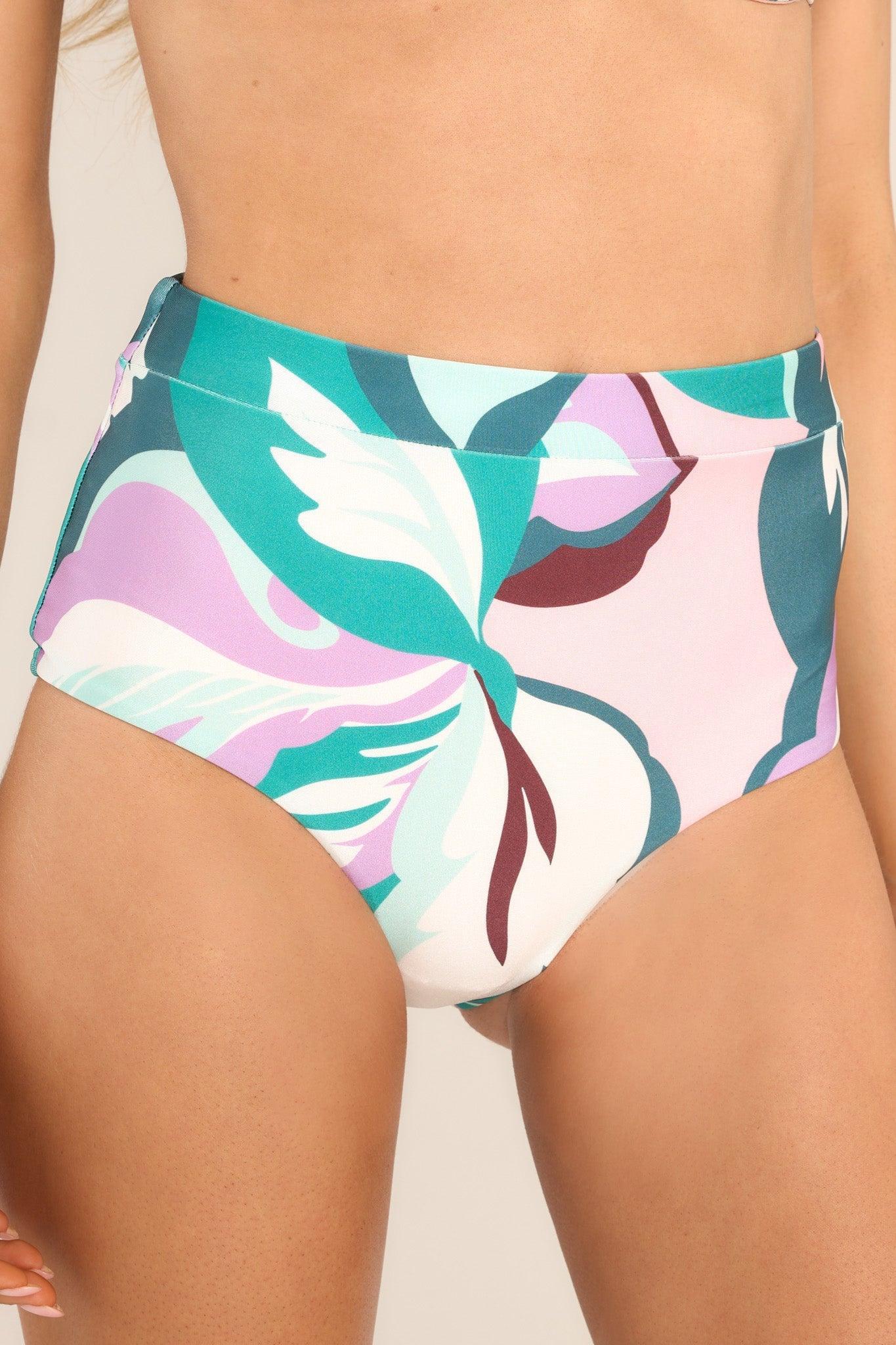 MINKPINK Brisa Marina Bikini Bottom Swimwear Print Product Image