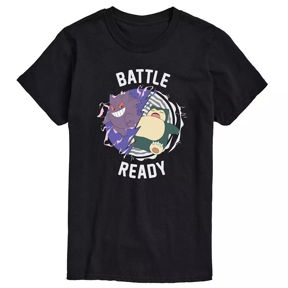 Big & Tall Pokemon Snorlax "Battle Ready" Graphic Tee, Men's,  Product Image