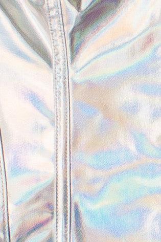 Metallic Corset Style Strapless Top Product Image