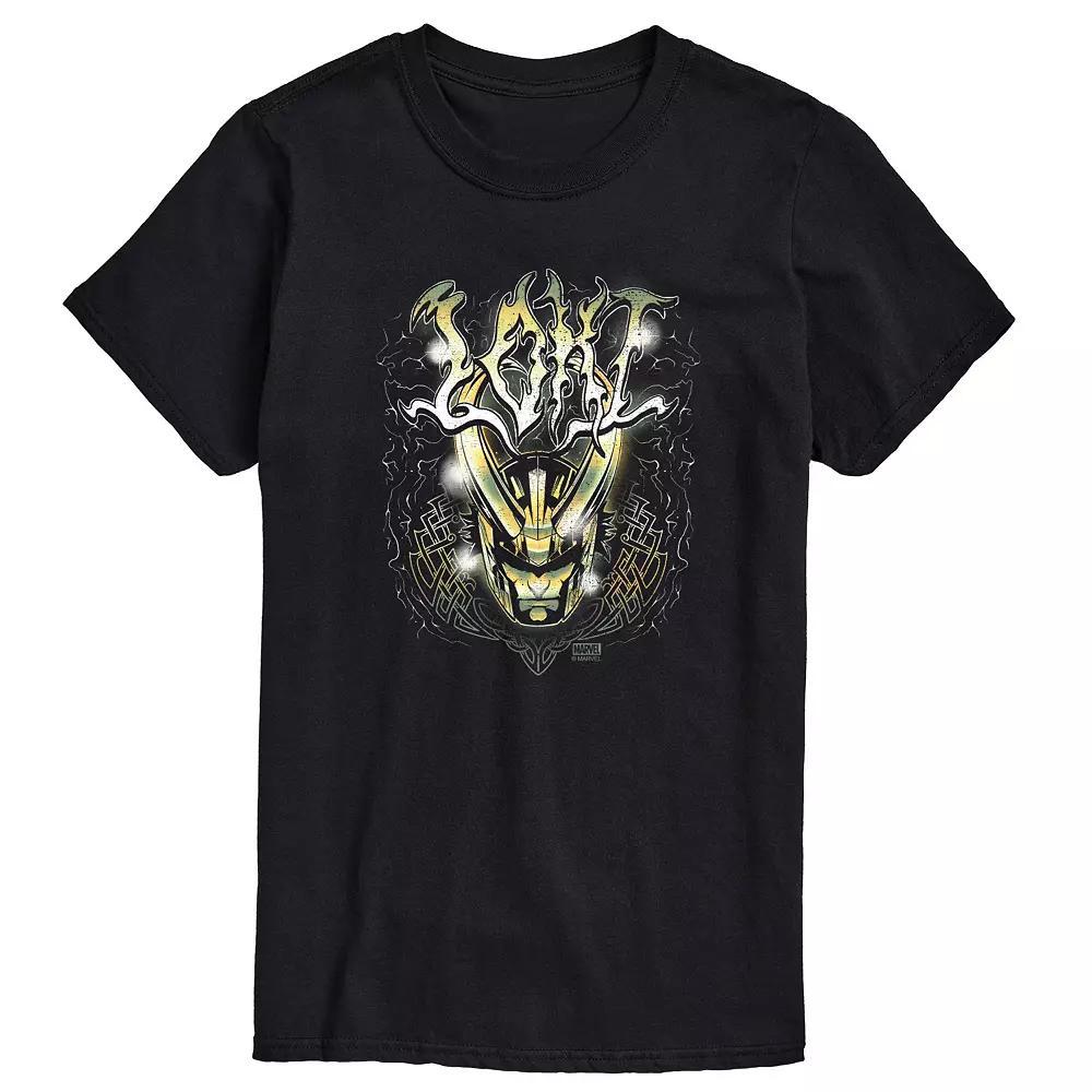 Men's Marvel Loki Norse Metal Graphic Tee,  Product Image