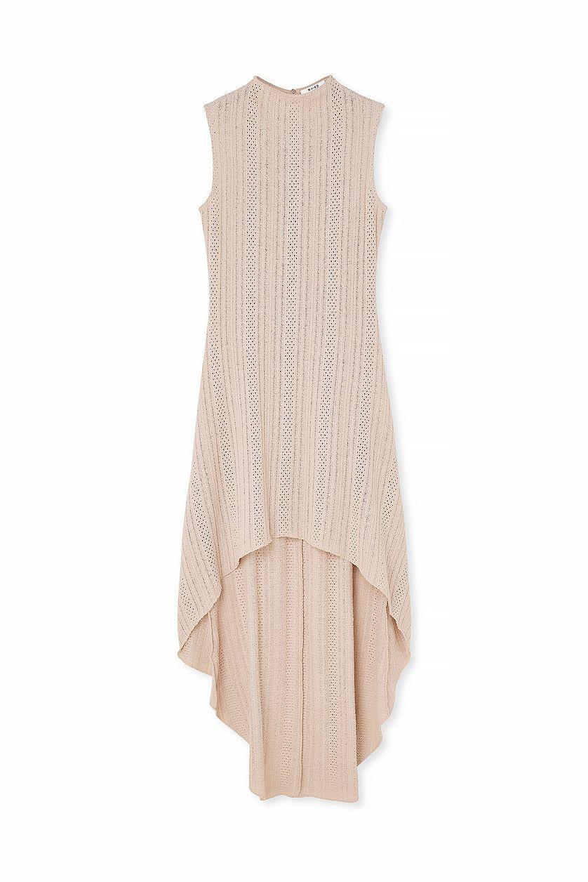 Crochet Sleeveless Midi Dress Product Image