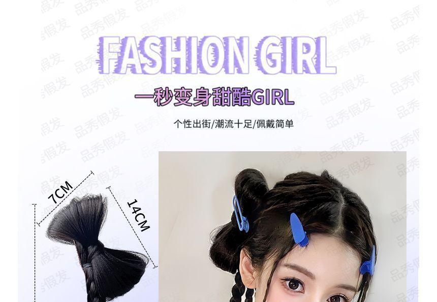 Bow Braided Hair Fringe Product Image