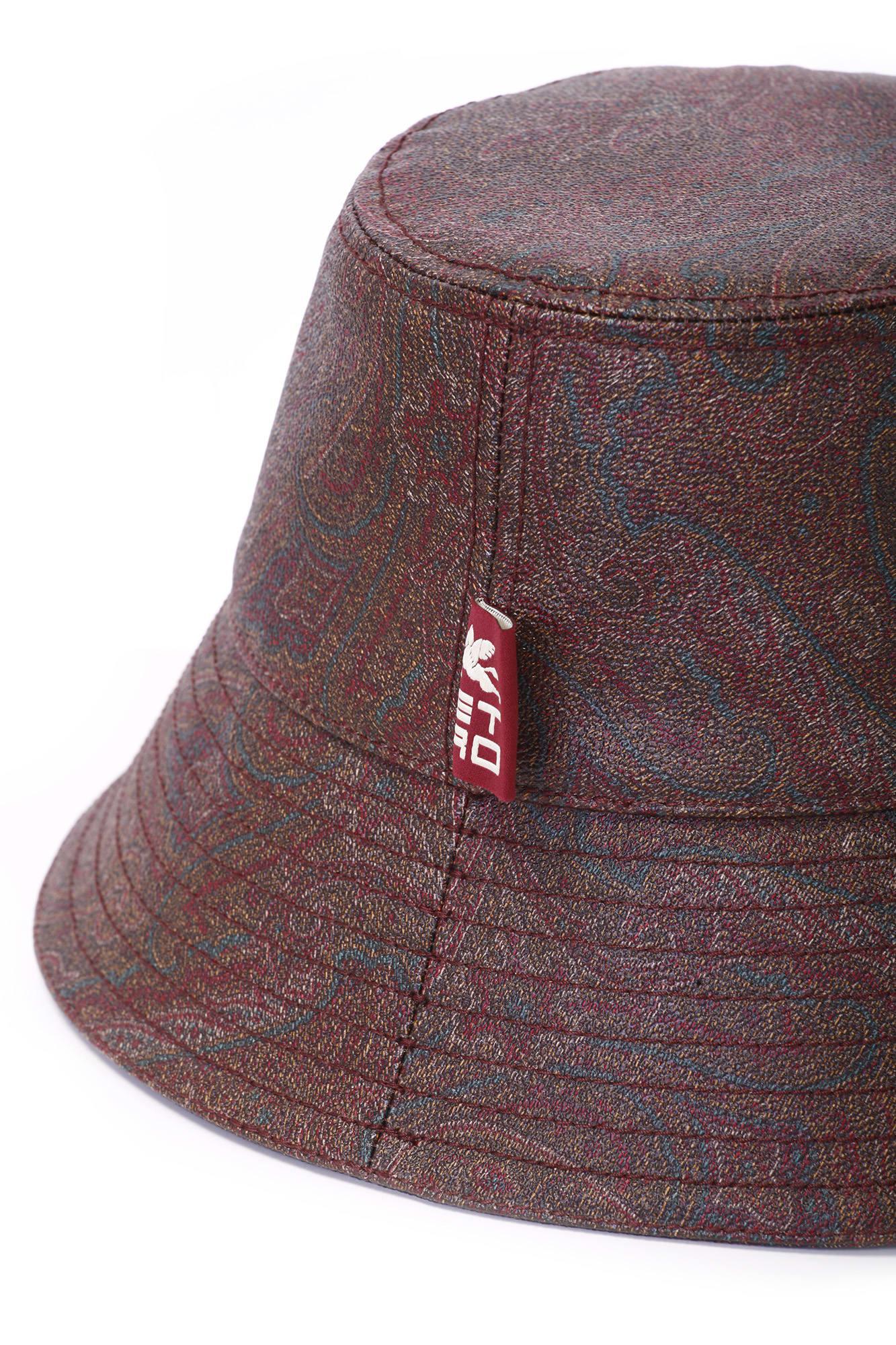 ETRO Bucket Hat Made In Brown Product Image