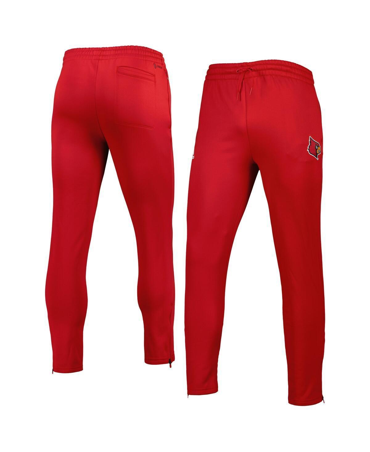 Mens adidas Louisville Cardinals AEROREADY Tapered Pants Product Image