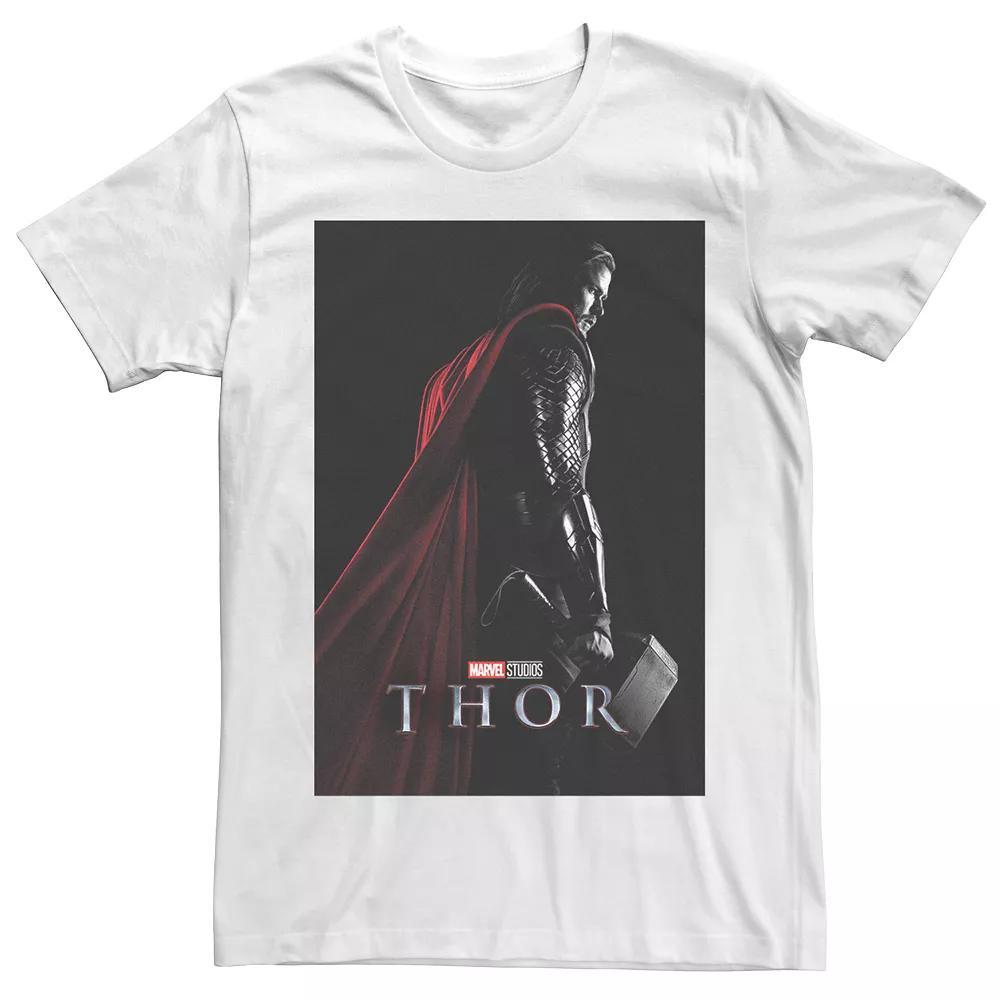 Men's Thor Movie Poster Tee, Size: XL, White Product Image