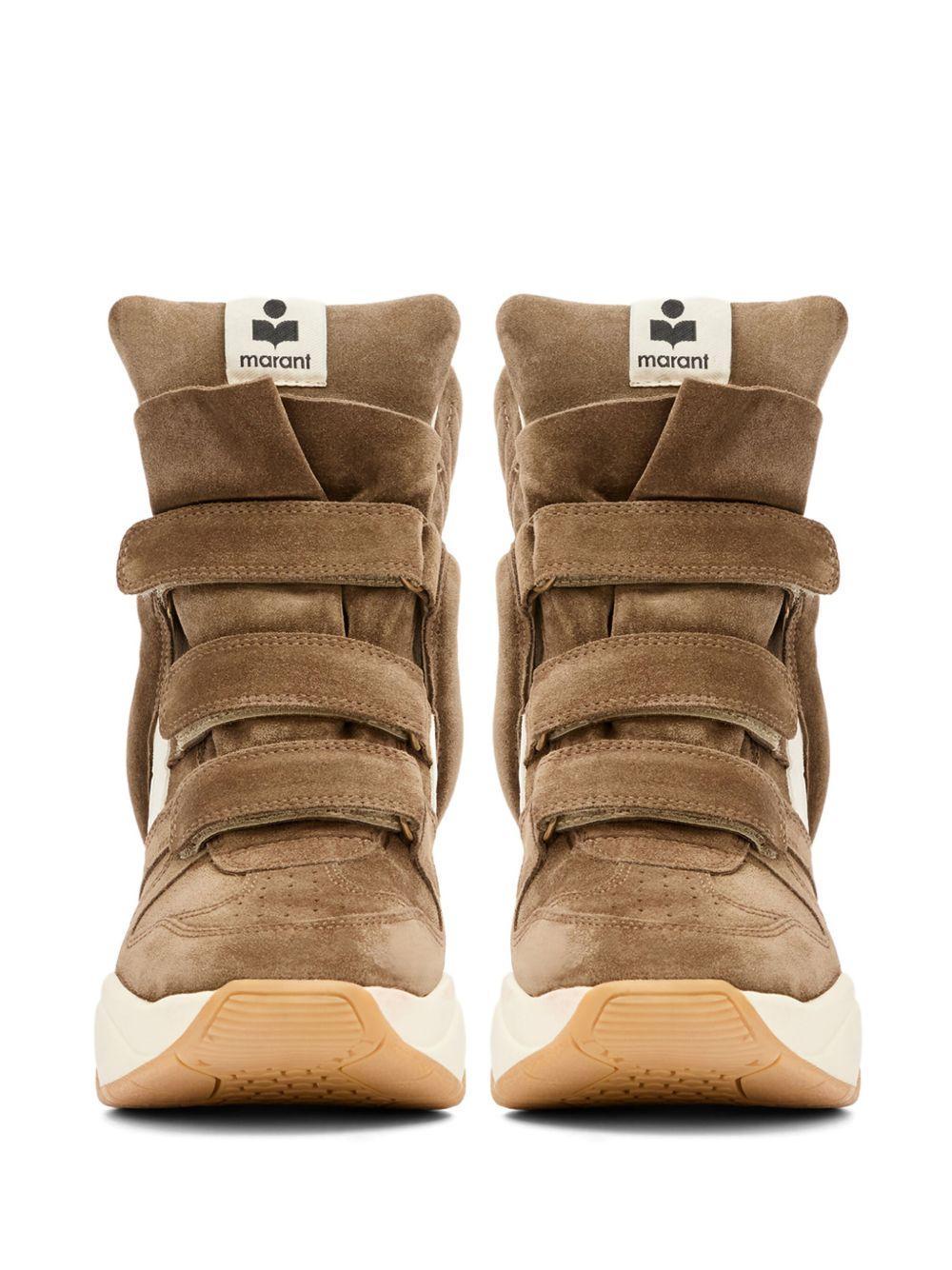 Balskee suede wedge high-top sneakers Product Image