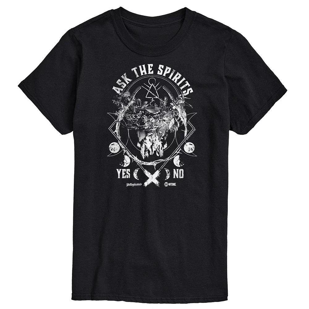 Men's Yellowjackets Ask The Spirits Graphic Tee,  Product Image