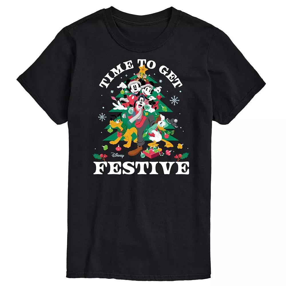 Disney Men's Time To Get Festive Tee,  Product Image