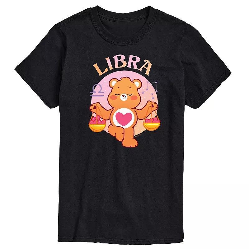 Big & Tall Care Bears Libra Graphic Tee, Men's, Size: XL Tall, Black Product Image