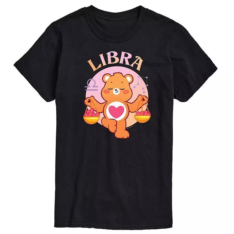 Big & Tall Care Bears Libra Graphic Tee, Men's, Size: 3XB, Black Product Image