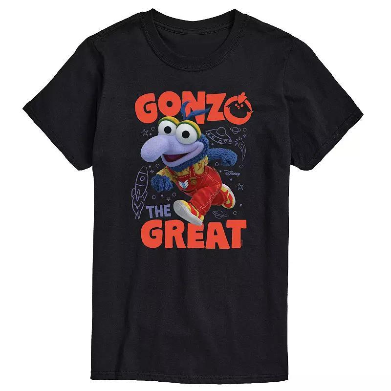 Disney's Muppet Babies Big & Tall Gonzo The Great Graphic Tee, Men's, Size: XL Tall, White Product Image