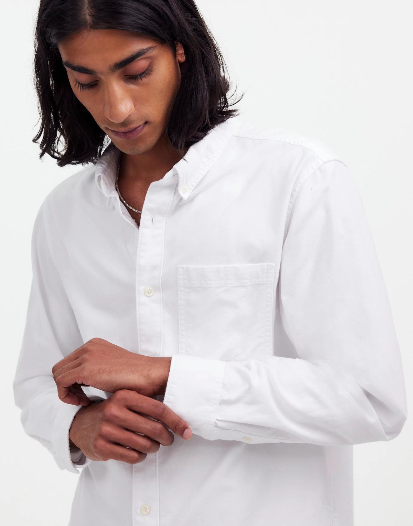 The Vintage-Worn Oxford Shirt Product Image