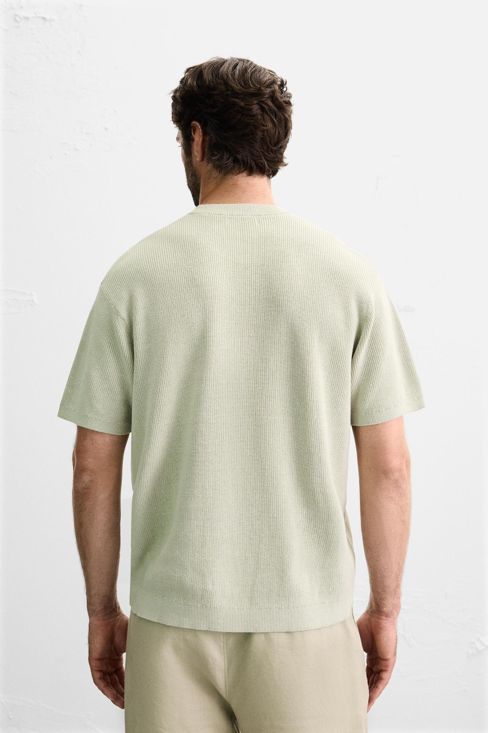 PURL KNIT T-SHIRT Product Image
