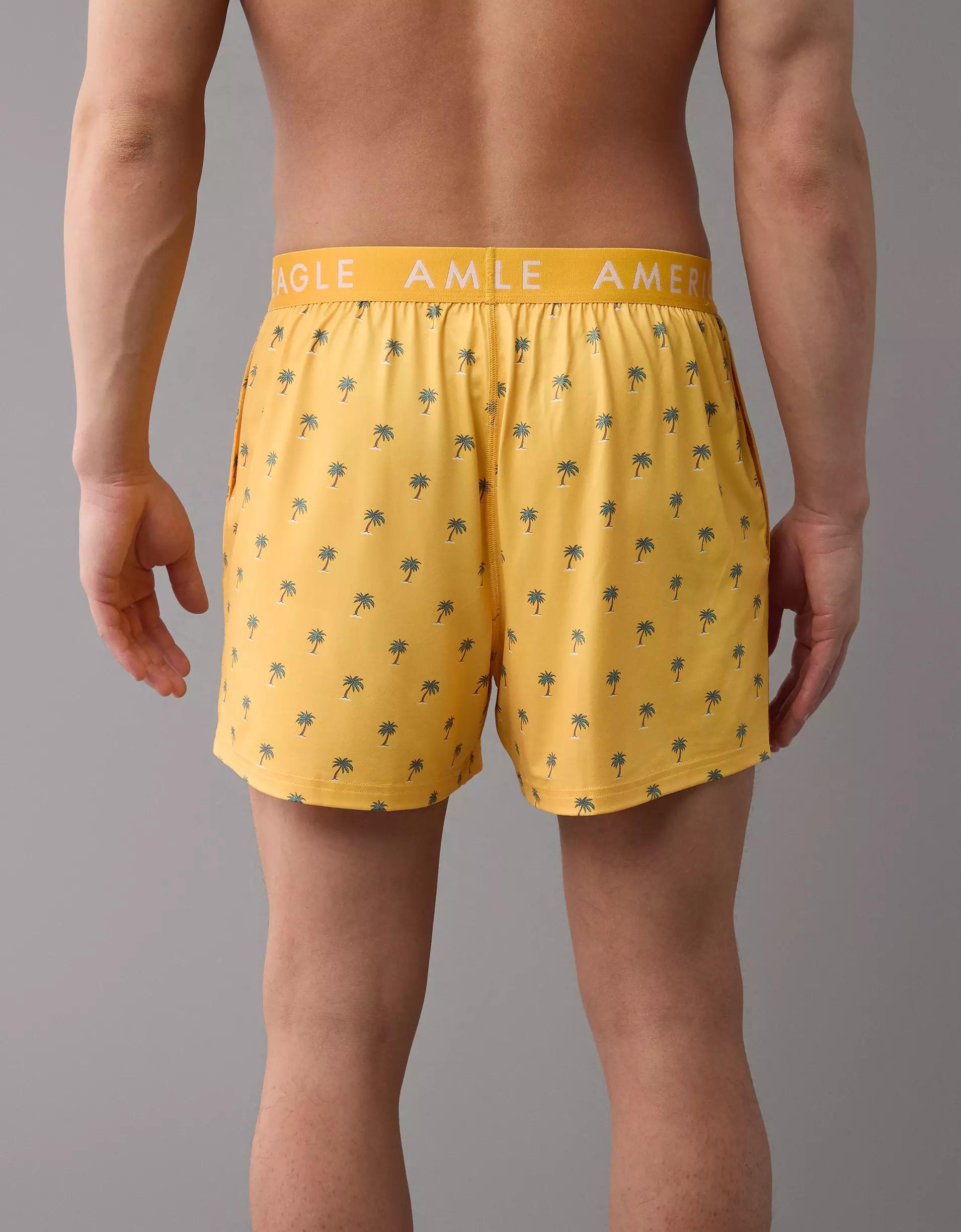 AEO Palm Trees Ultra Soft Pocket Boxer Short Product Image