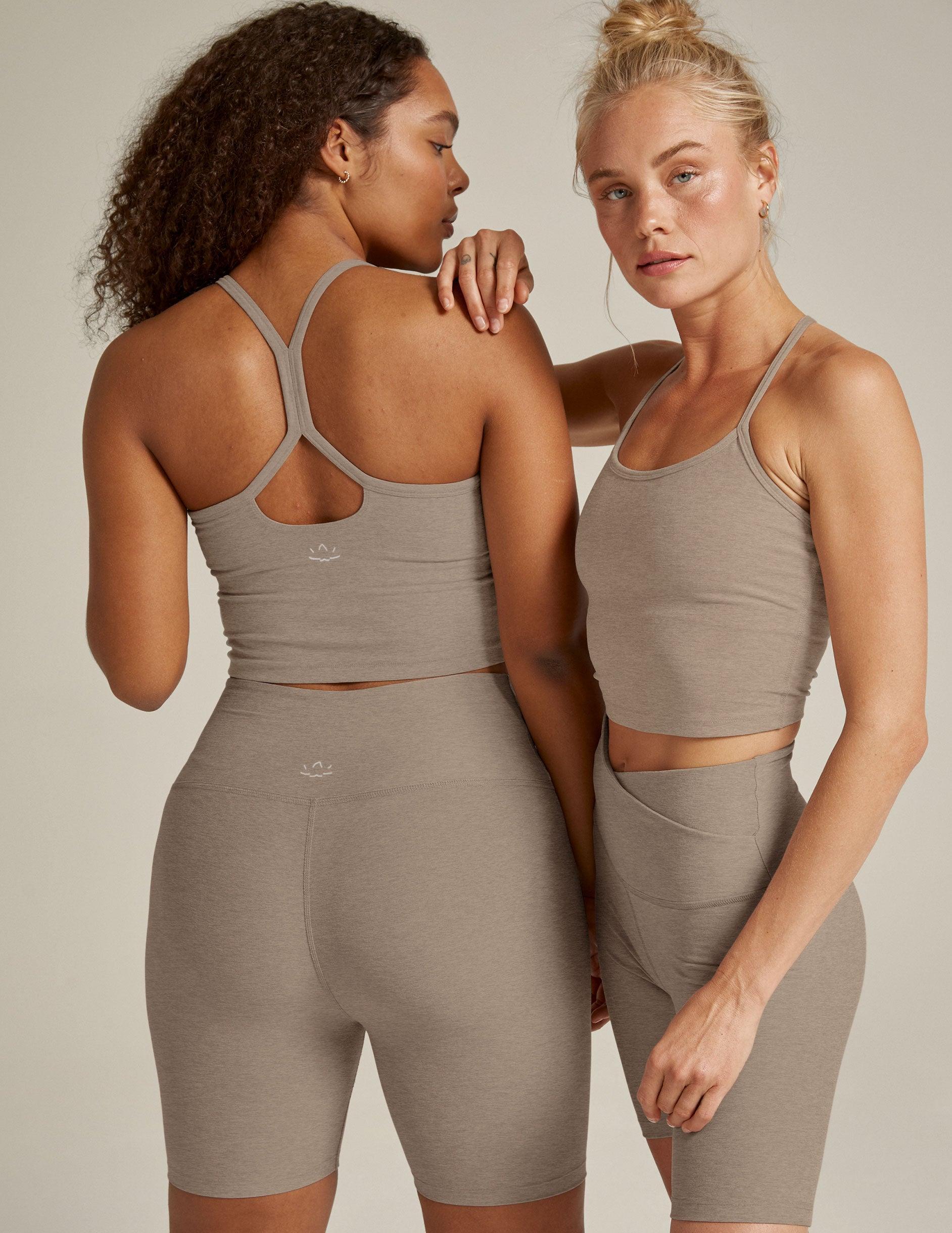 Spacedye Slim Racerback Cropped Tank Product Image