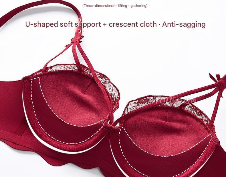 Bow Lace Bra / Panty / Set Product Image