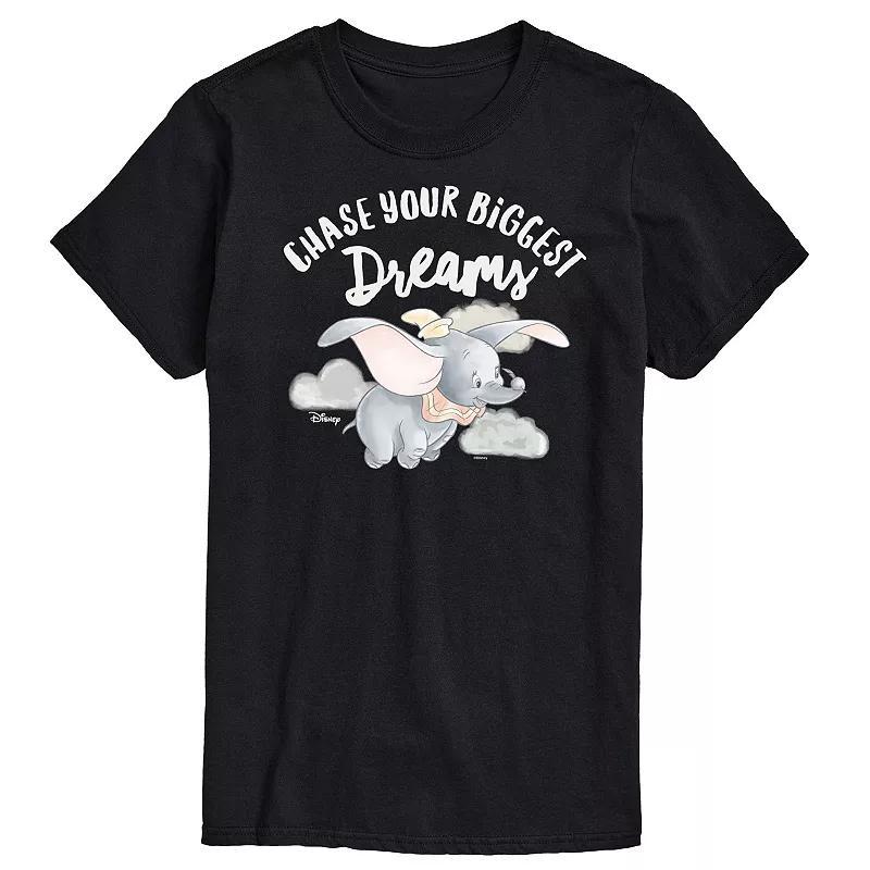 Disneys Dumbo Mens Chase Your Biggest Dreams Graphic Tee Product Image