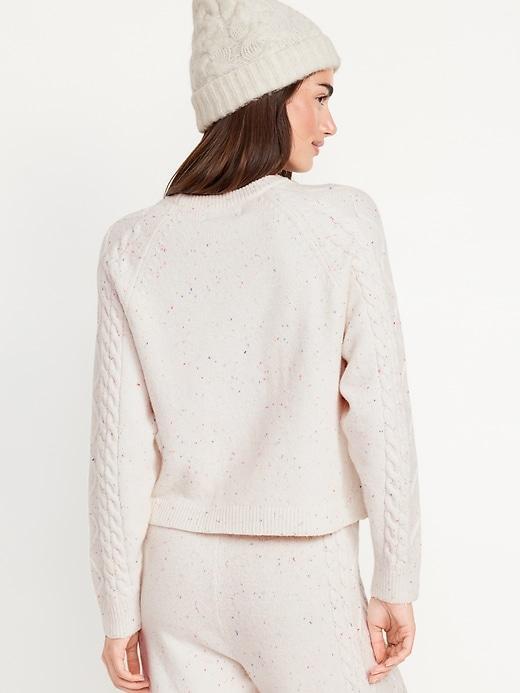 SoSoft Cable-Knit Sweater Product Image