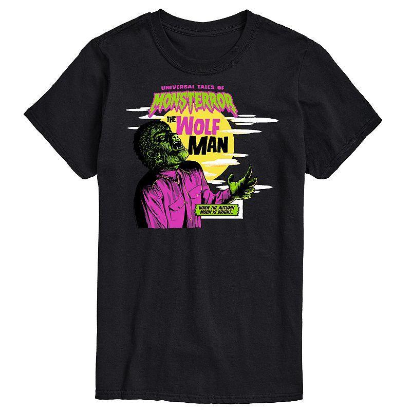 Big & Tall Universal Monsters Wolfman Graphic Tee, Mens Product Image