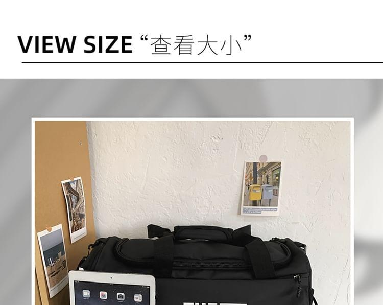 Lettering Duffel Bag Product Image