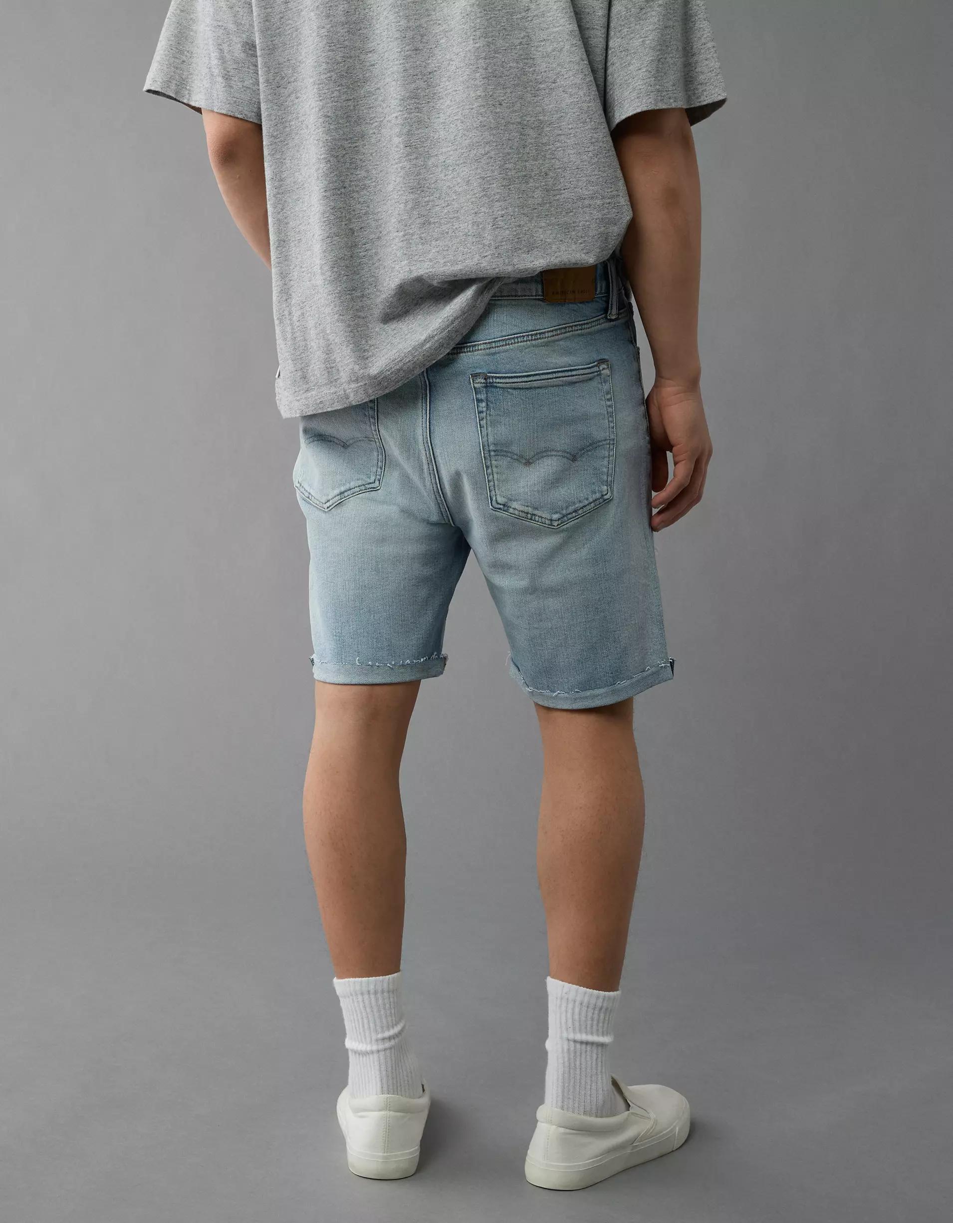 AE 9" EasyFlex Patched Denim Short Product Image