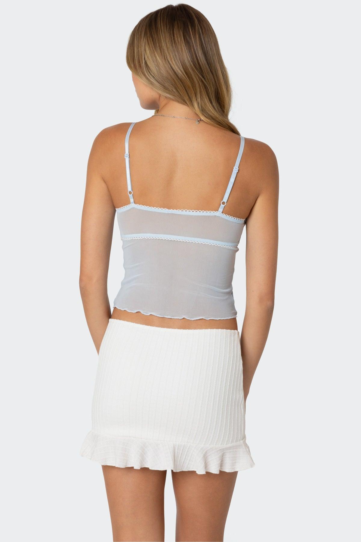 Bethany Mesh Tank Top Product Image