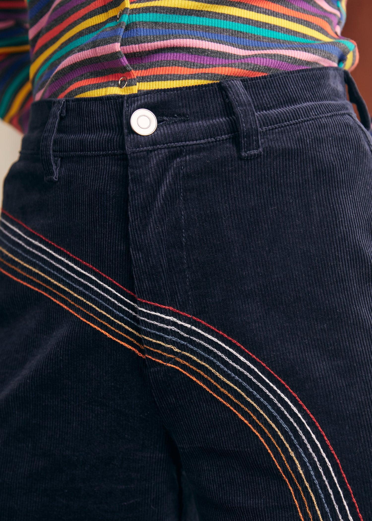 Rainbow With Me Corduroy Pants Product Image