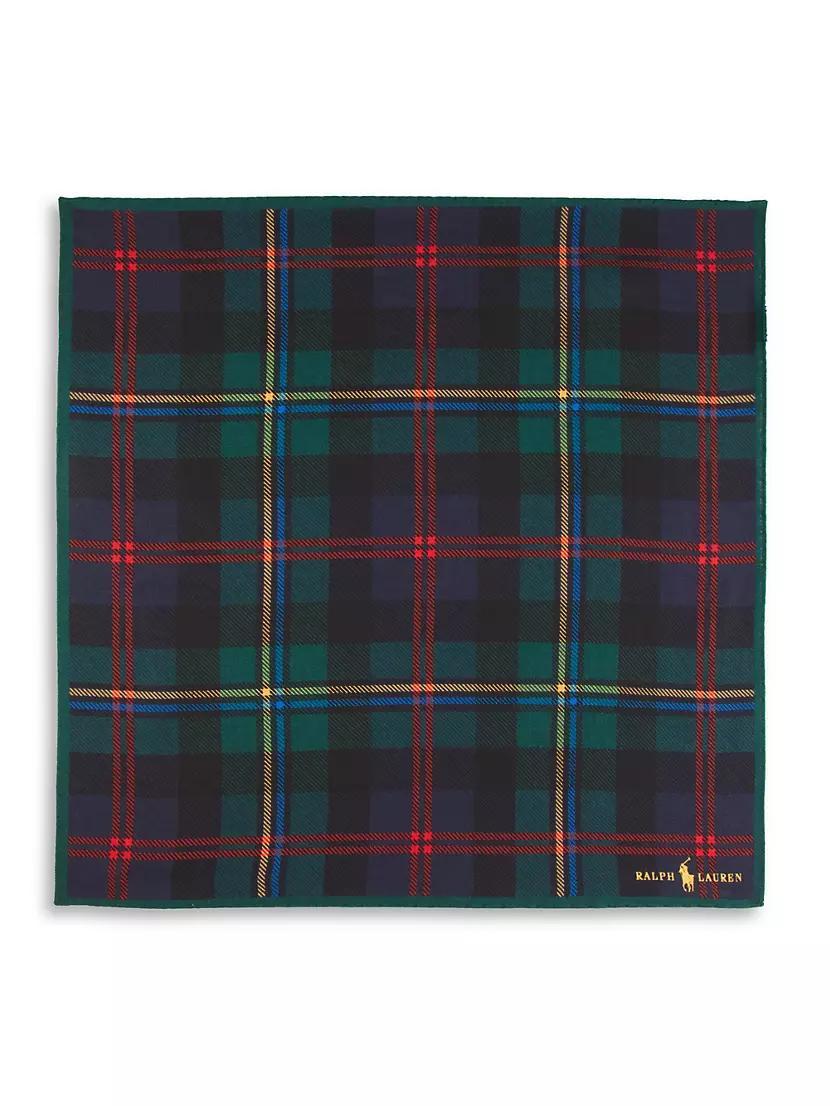 Tartan Wool Pocket Square Product Image