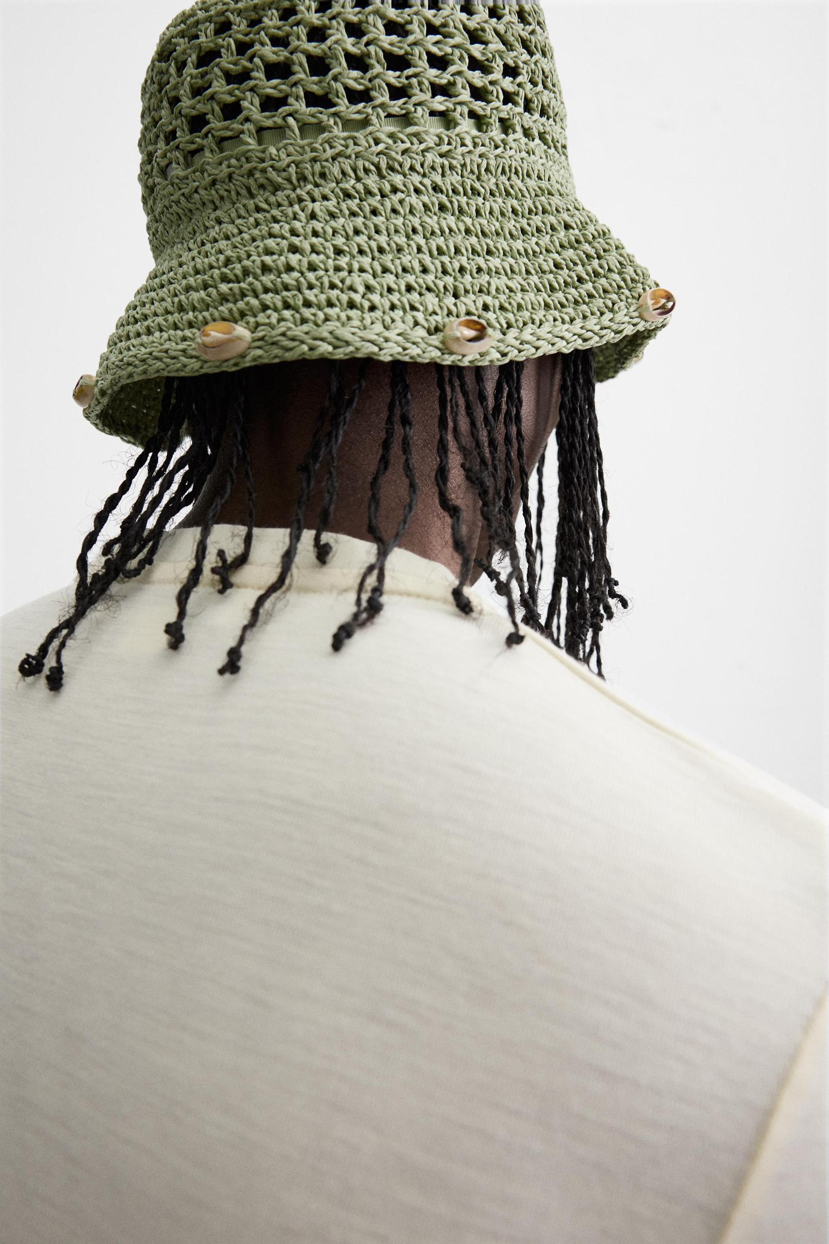 CROCHET SHELL HAT Product Image
