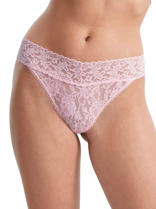 Signature Lace Original Rise Thong Product Image