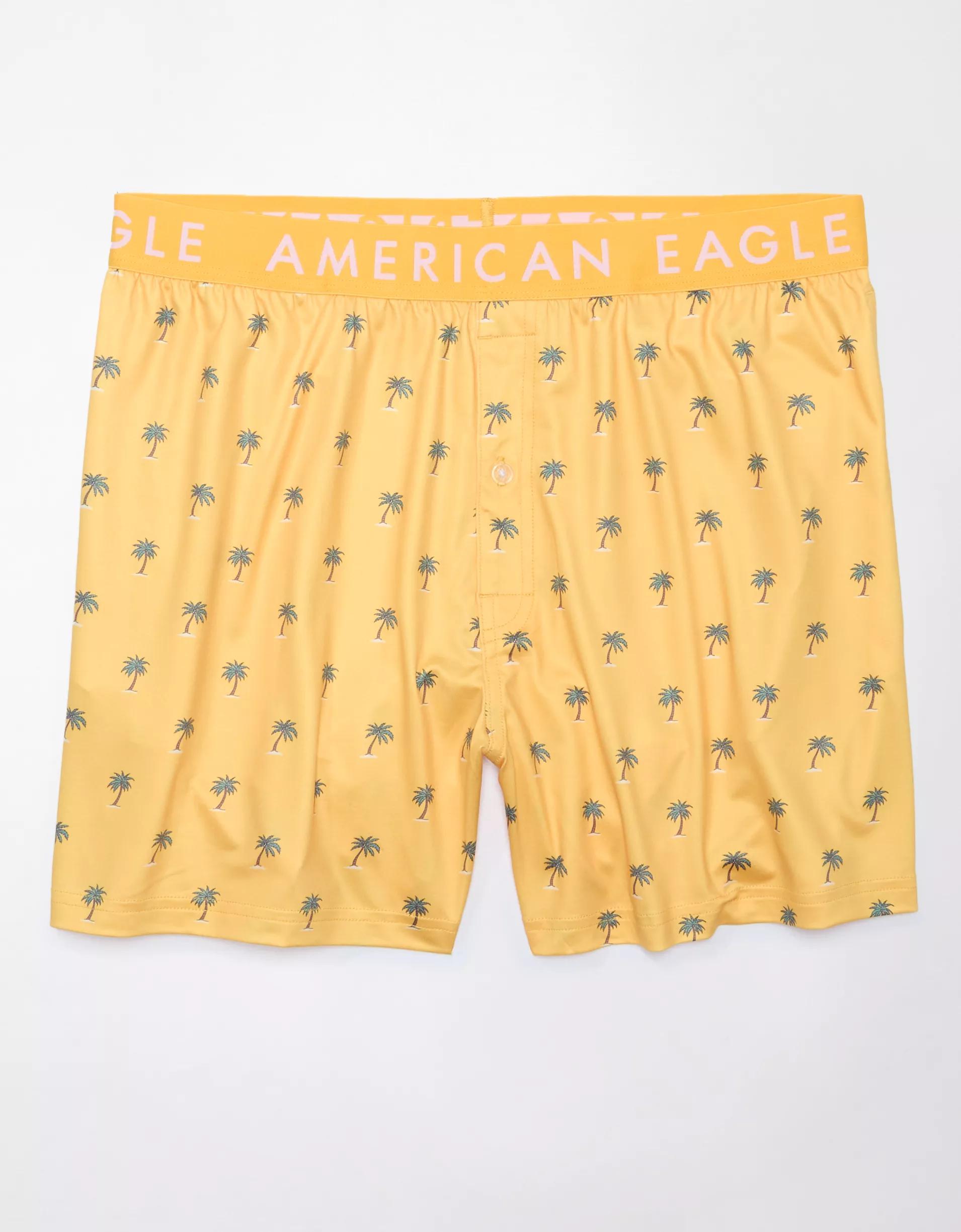 AEO Palm Trees Ultra Soft Pocket Boxer Short Product Image