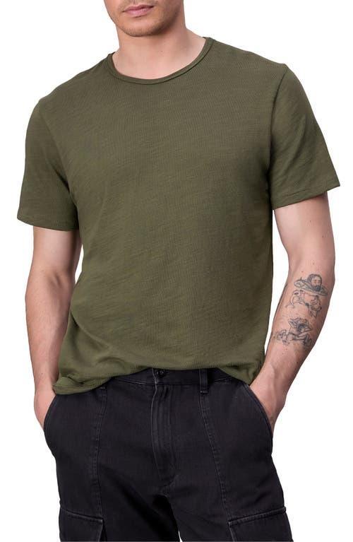 rag & bone Men's Classic Flame Slub Cotton T-Shirt in Forest Green at Nordstrom, Size Small Product Image