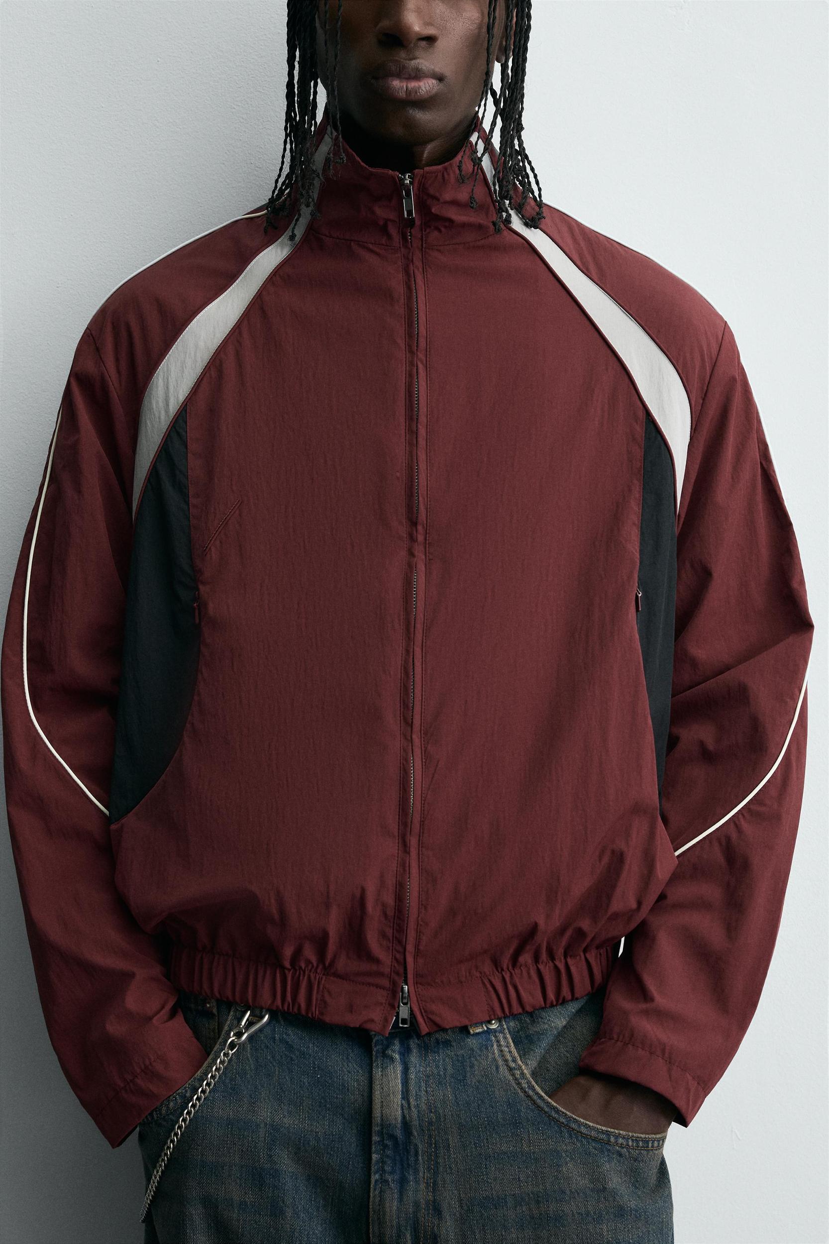 COLOR BLOCK CONTRAST TECHNICAL JACKET Product Image